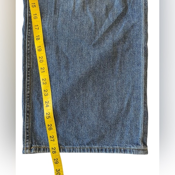 Women’s High Loose Levi’s Jeans‎ Size 31  Wide Leg Y2K 90’s Inspired Medium Wash - Picture 8 of 11